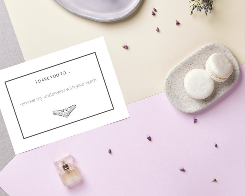 Printable Sex Card Game For Couples Dirty Dares Intimate Couples 