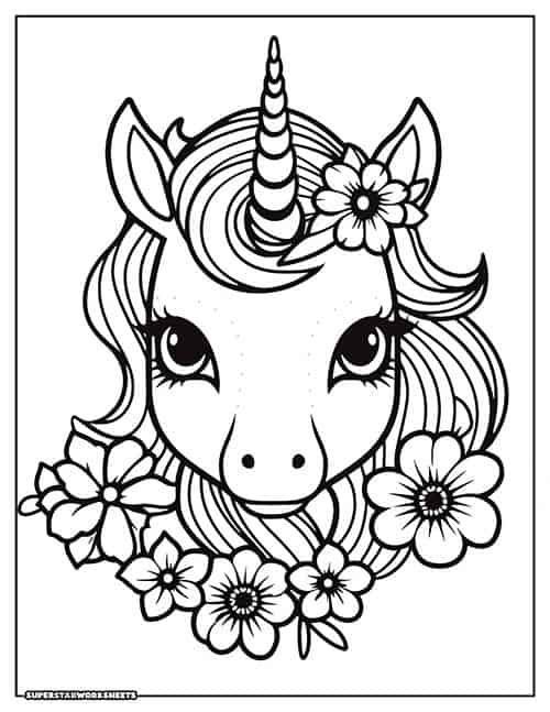 Printable Simple Coloring Pages Worksheets Library