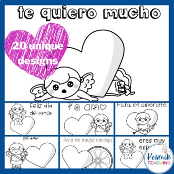 Printable Spanish Valentine Cards Made By Teachers