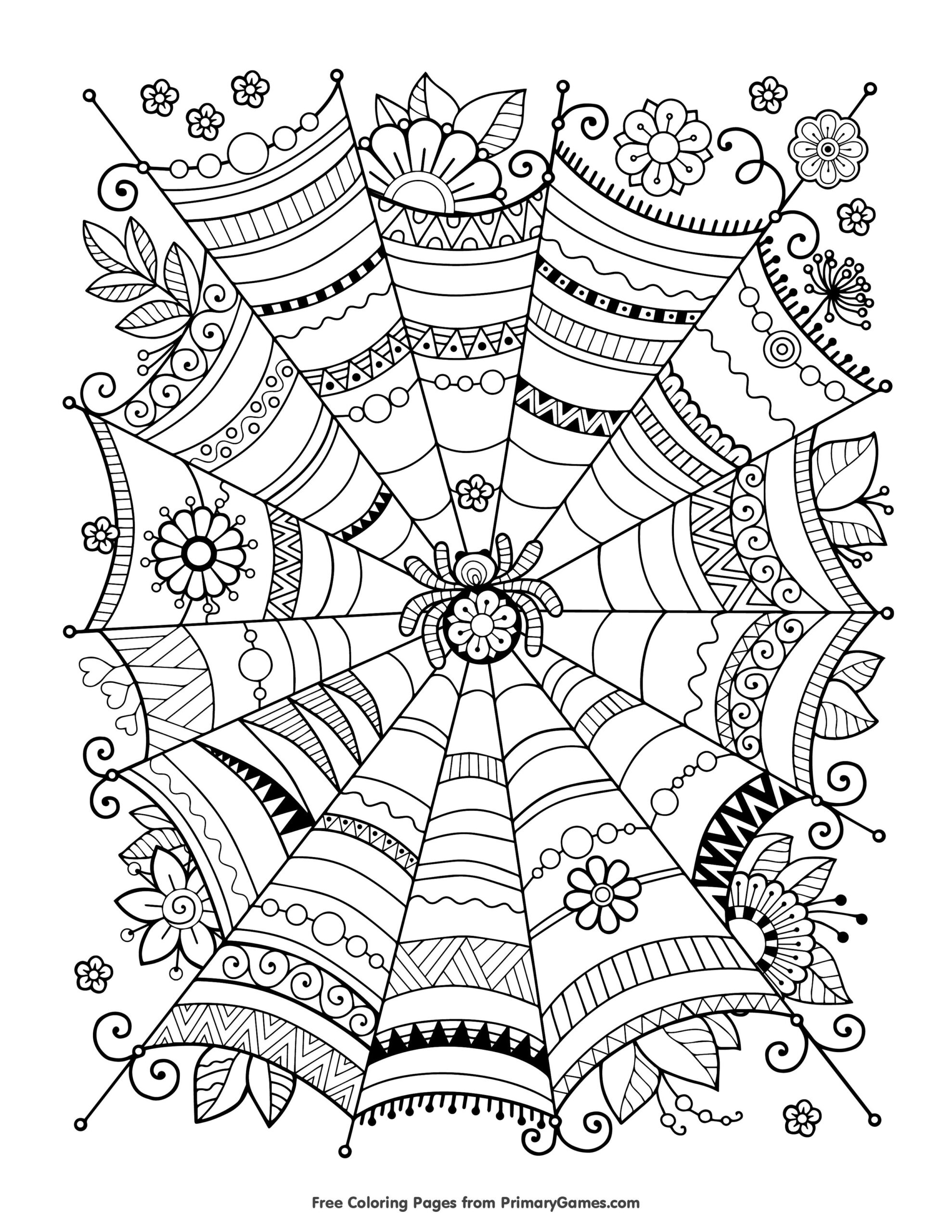 Coloring Pages For Adults Halloween