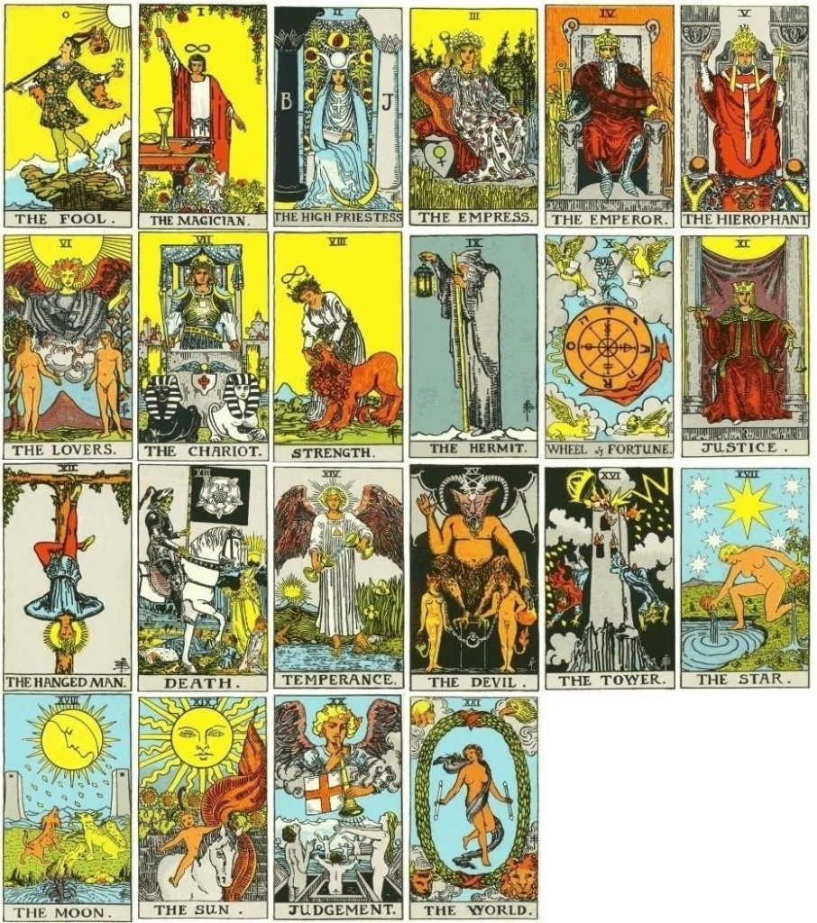 Printable Tarot Cards PDF Free Rossy Printable