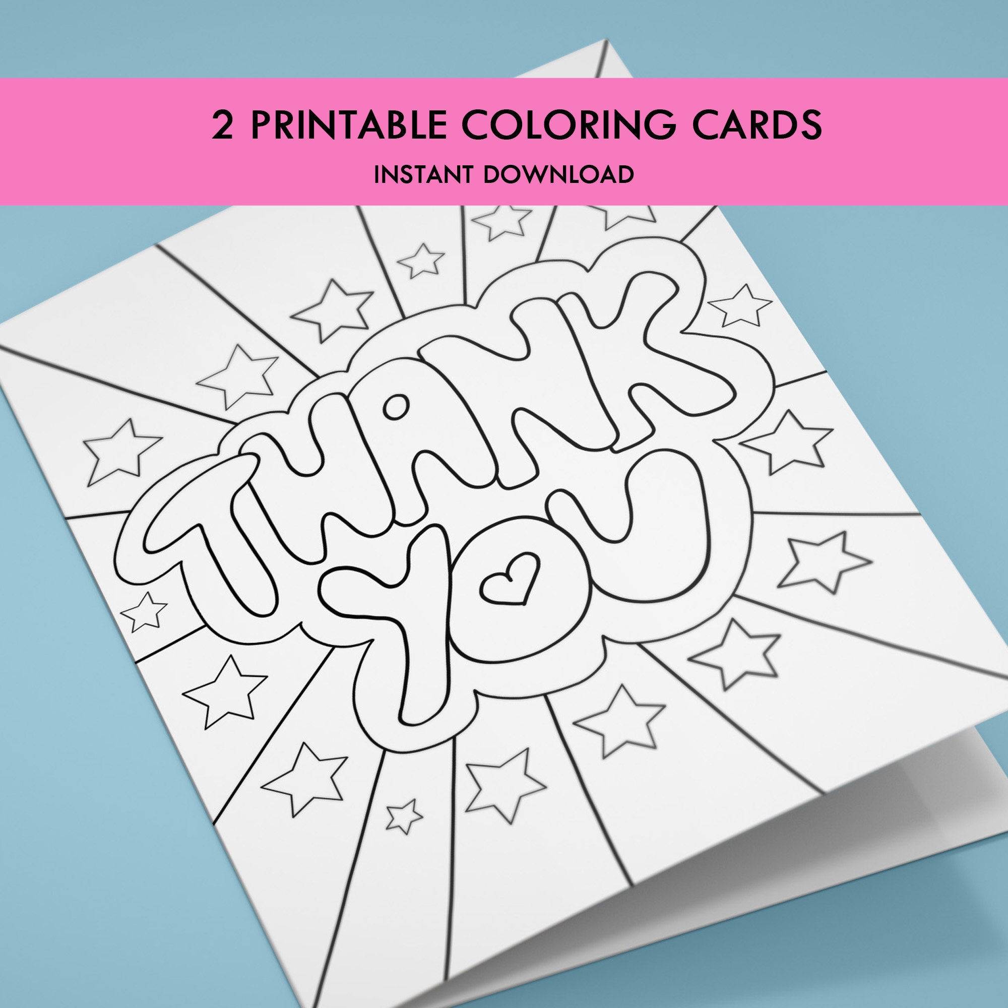 Printable Thank You Cards For Kids Printable Online