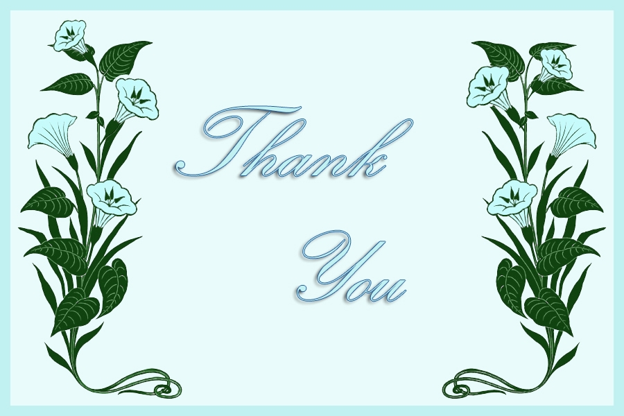 free printable thank you cards pdf free download