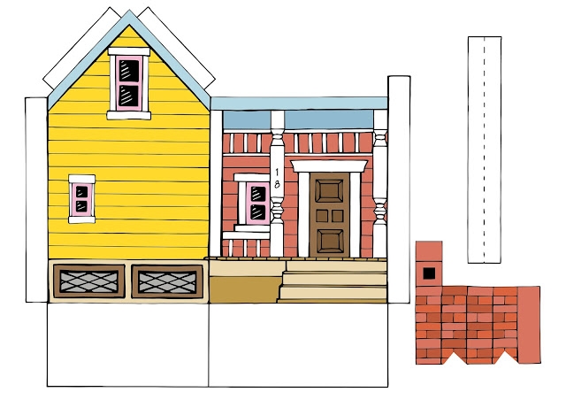 Printable Up House NmFlex