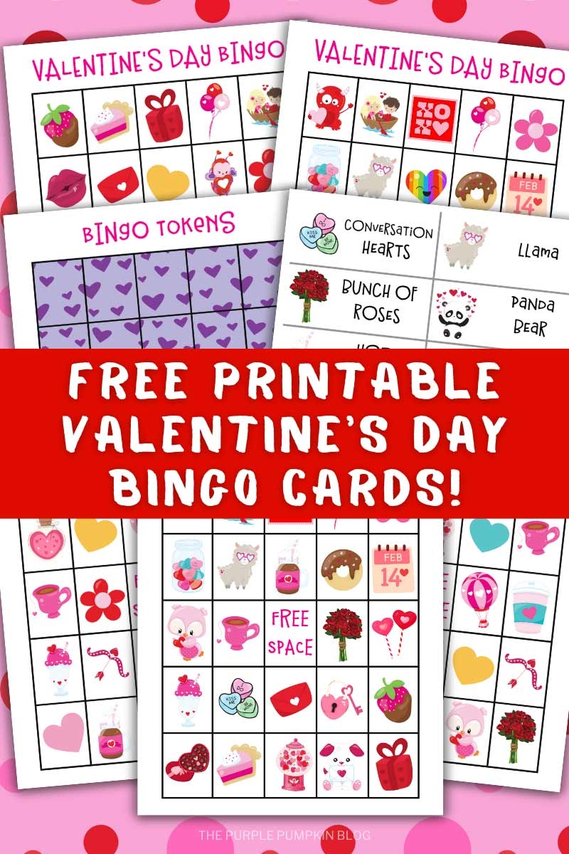 Printable Valentine Bingo Cards Free Printable Templates Transforme 