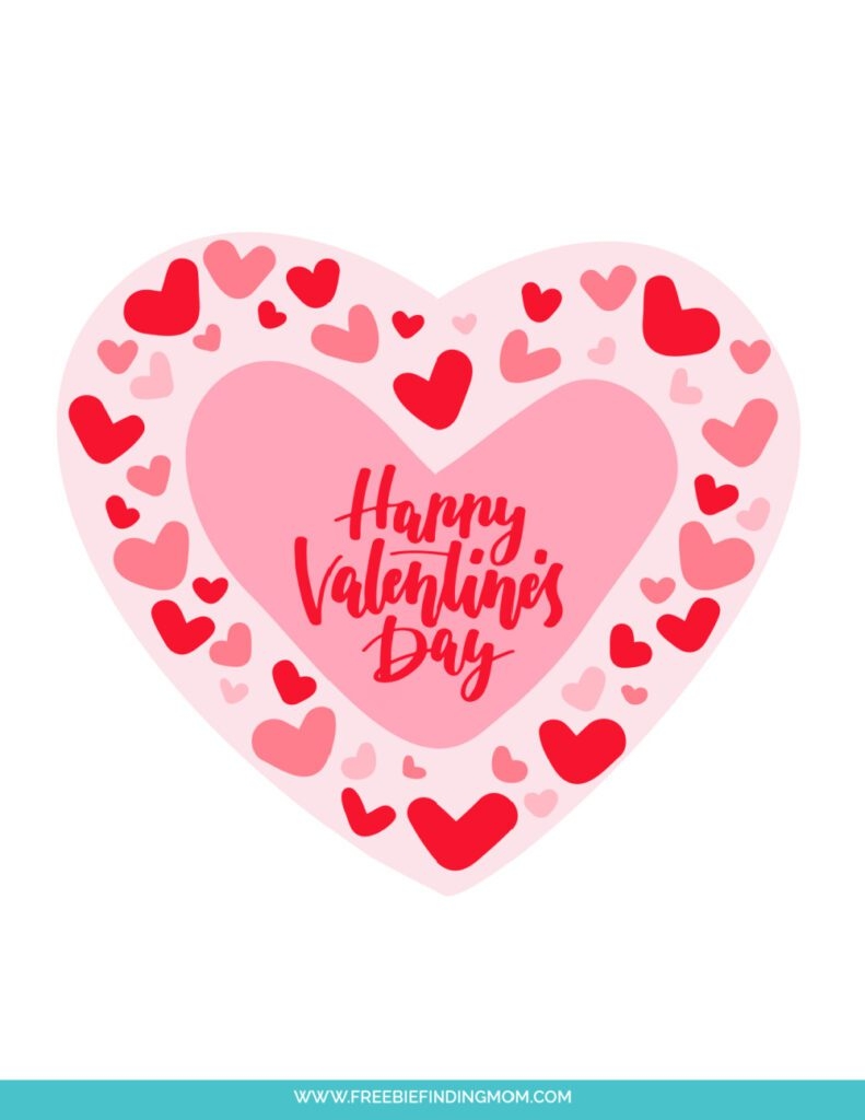 Printable Valentine Heart Images Free Downloads 