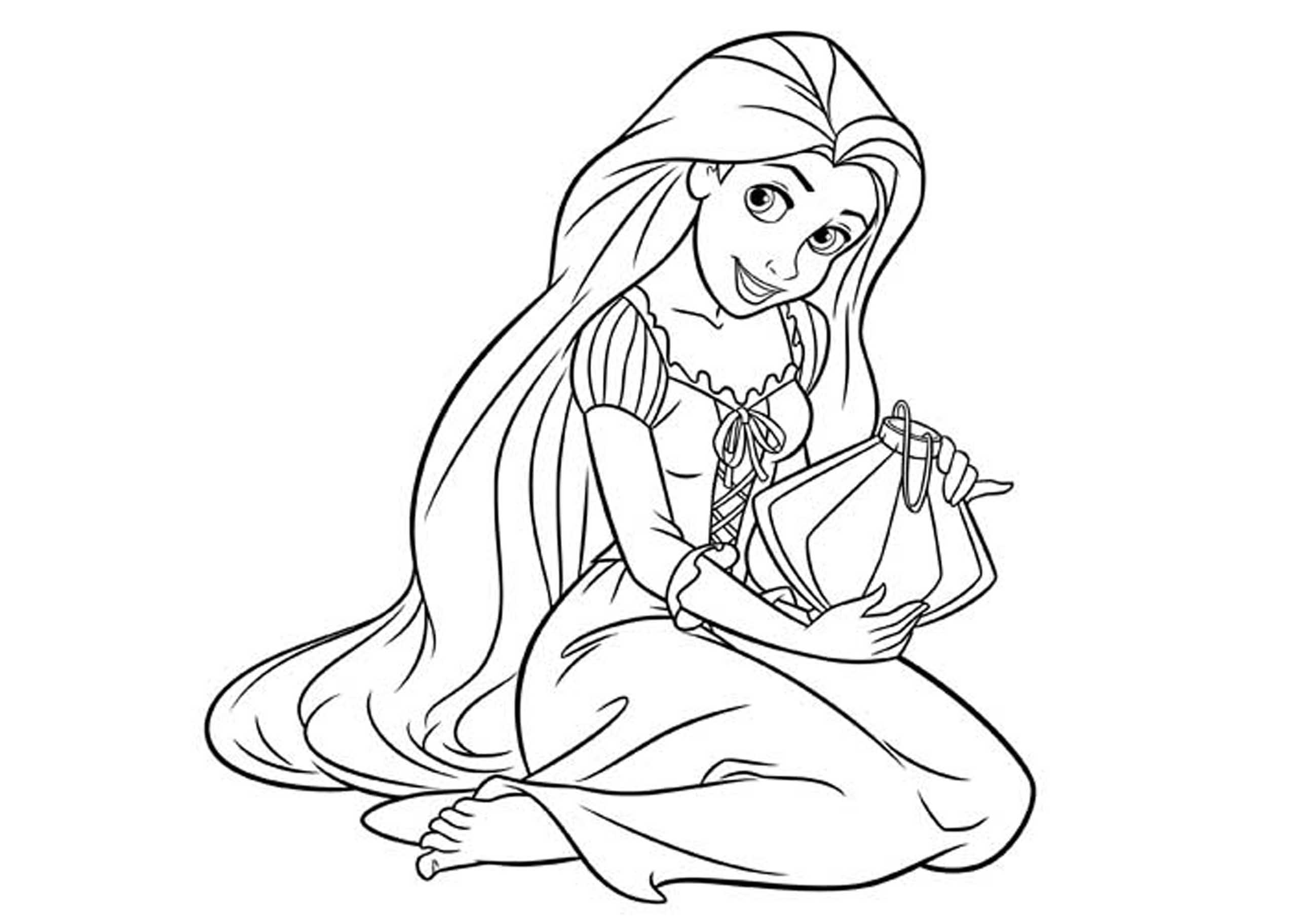 Printing Princess Coloring Pages At GetDrawings Free Download