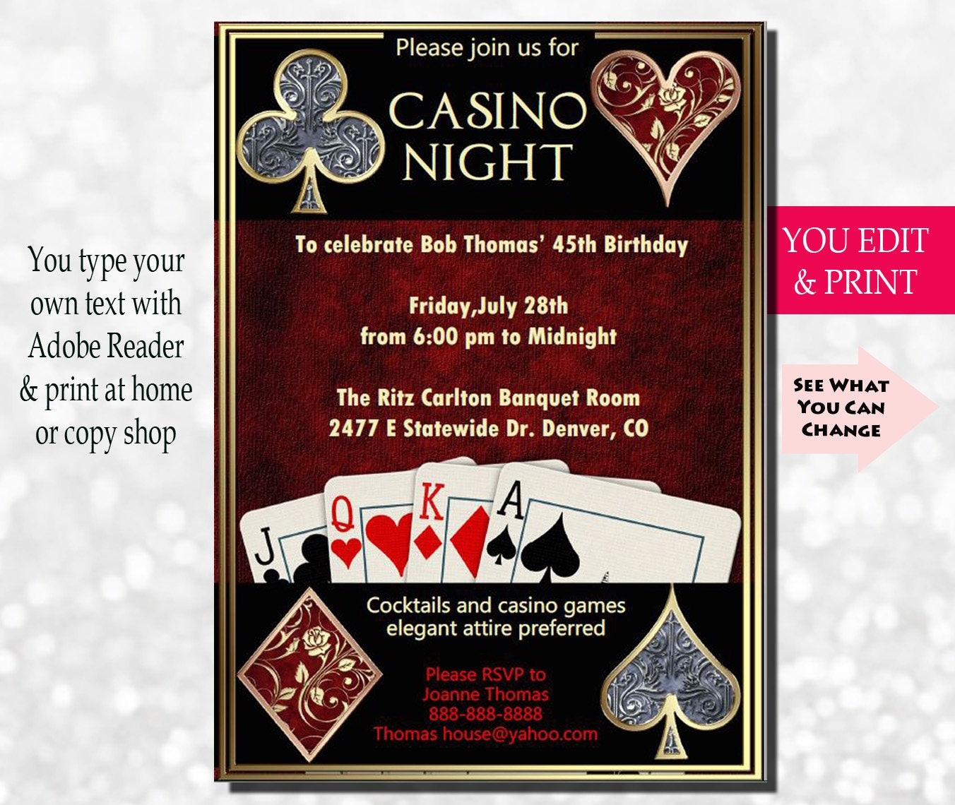 Prom Invitation Templates