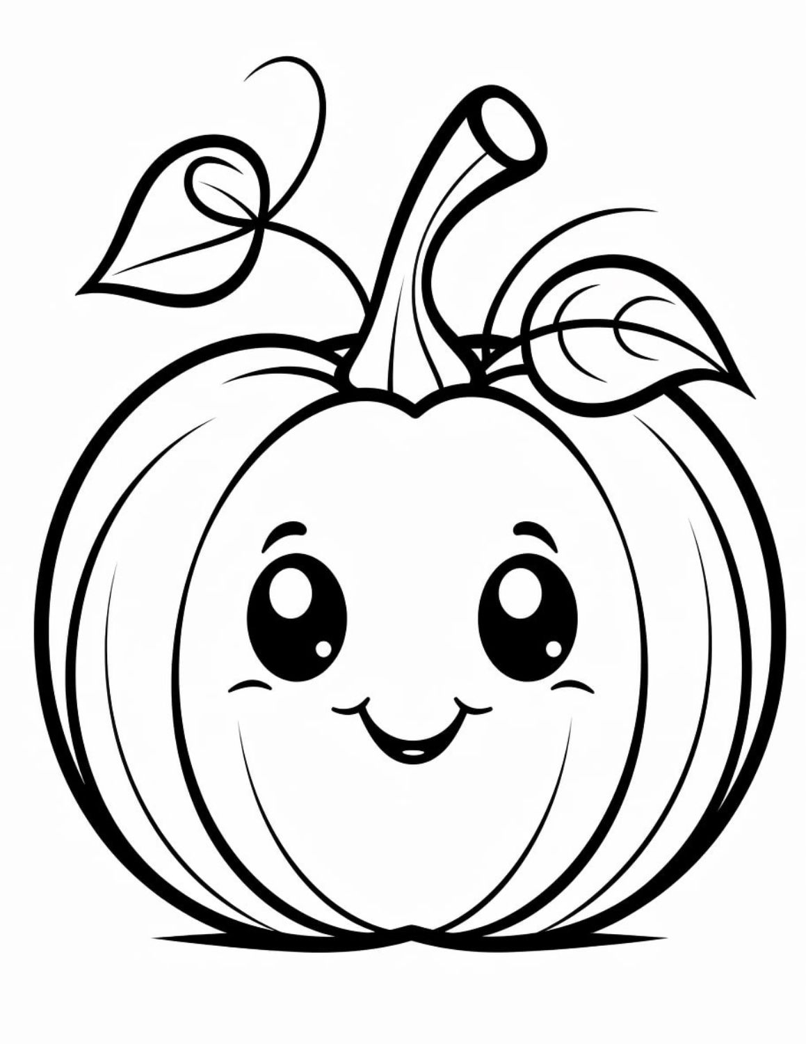free printable pumpkin coloring pages