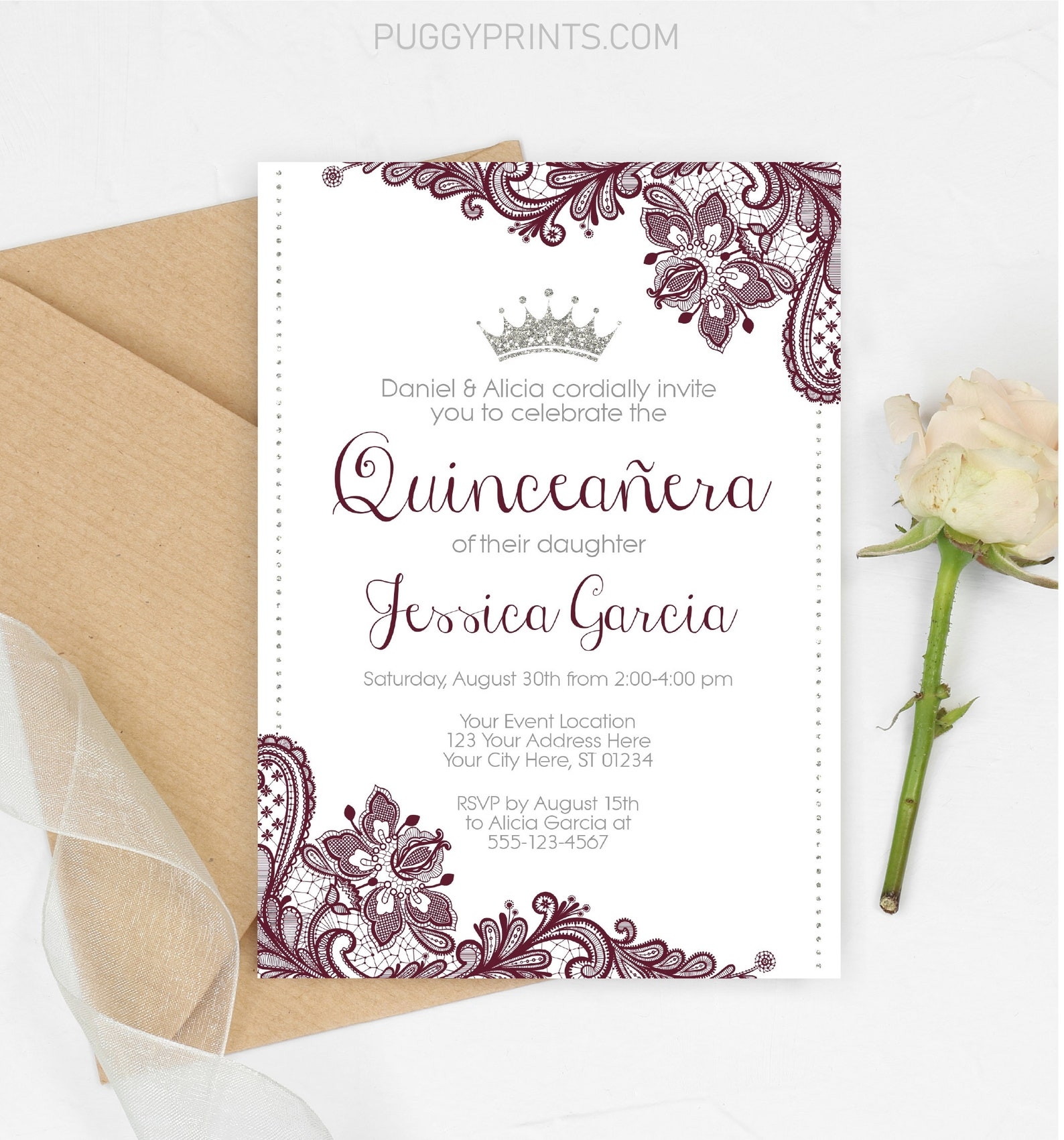 Quince Invitation Template