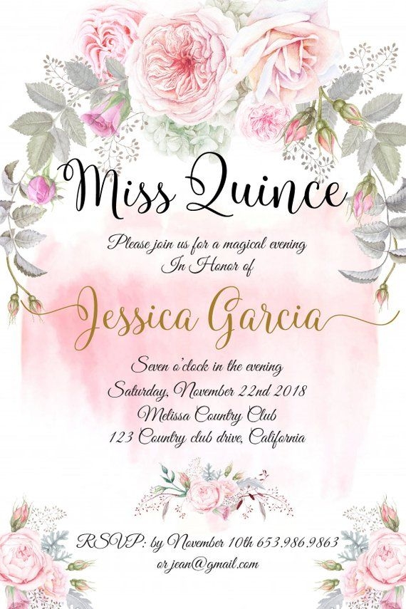 Quince Invite Templates