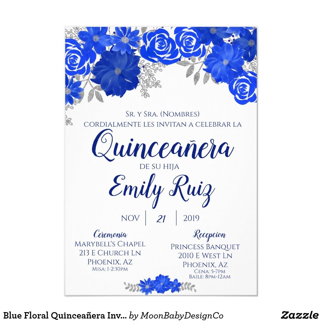 Quinceanera Invitations Templates In Spanish 11 00 30 Off Mexican 