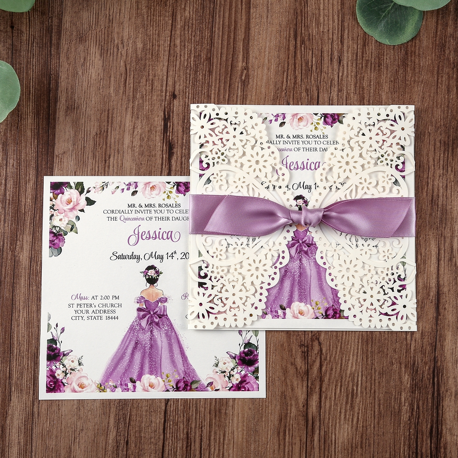 quinceanera invitations template
