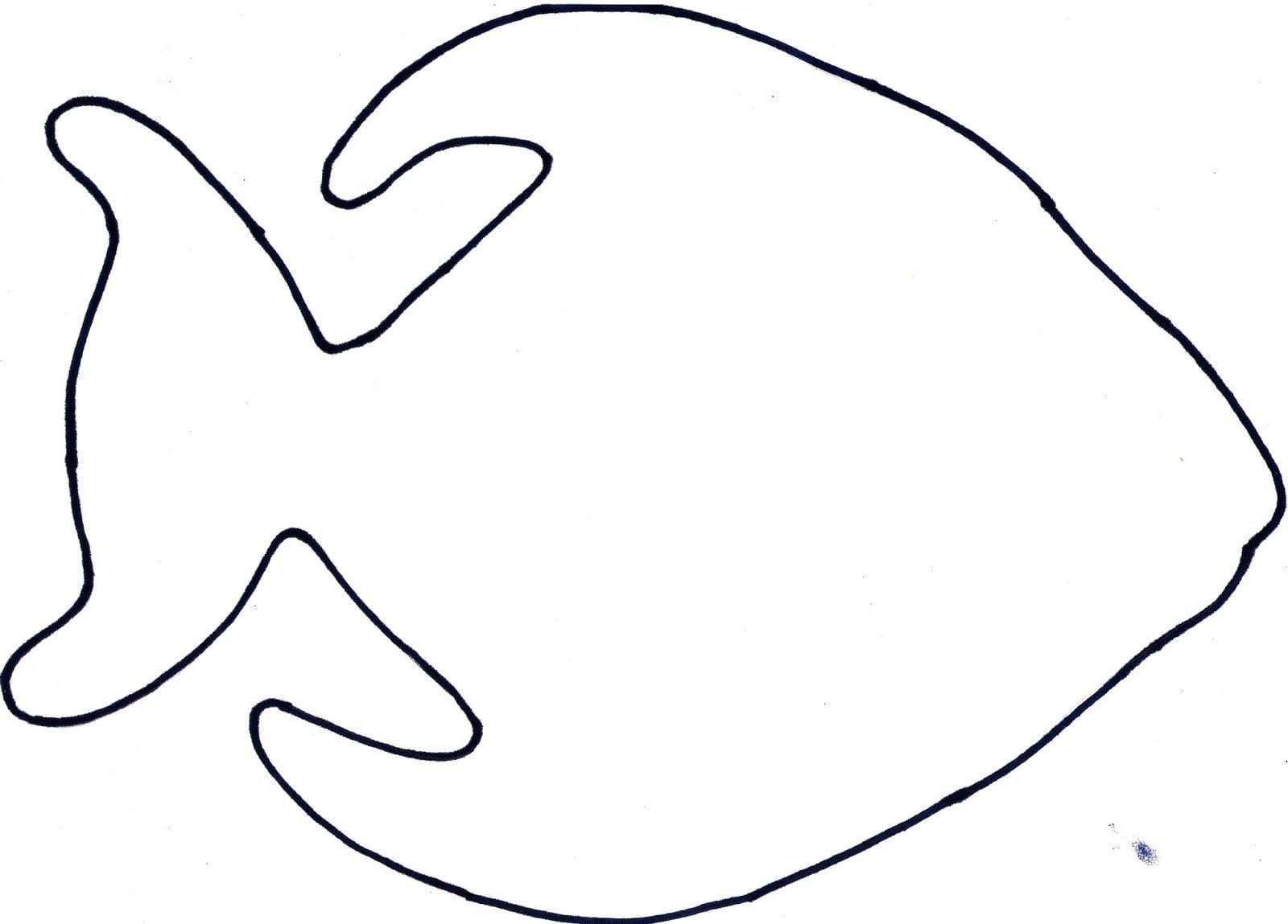free printable fish template