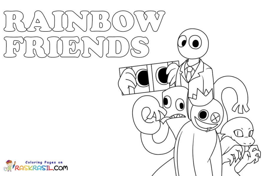 Coloring Pages Rainbow