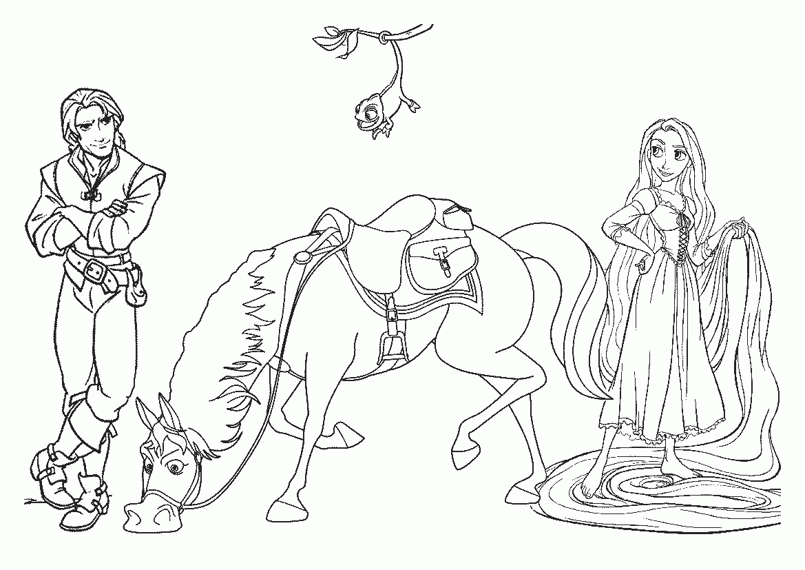 Rapunzel Coloring Pages Best Coloring Pages For Kids