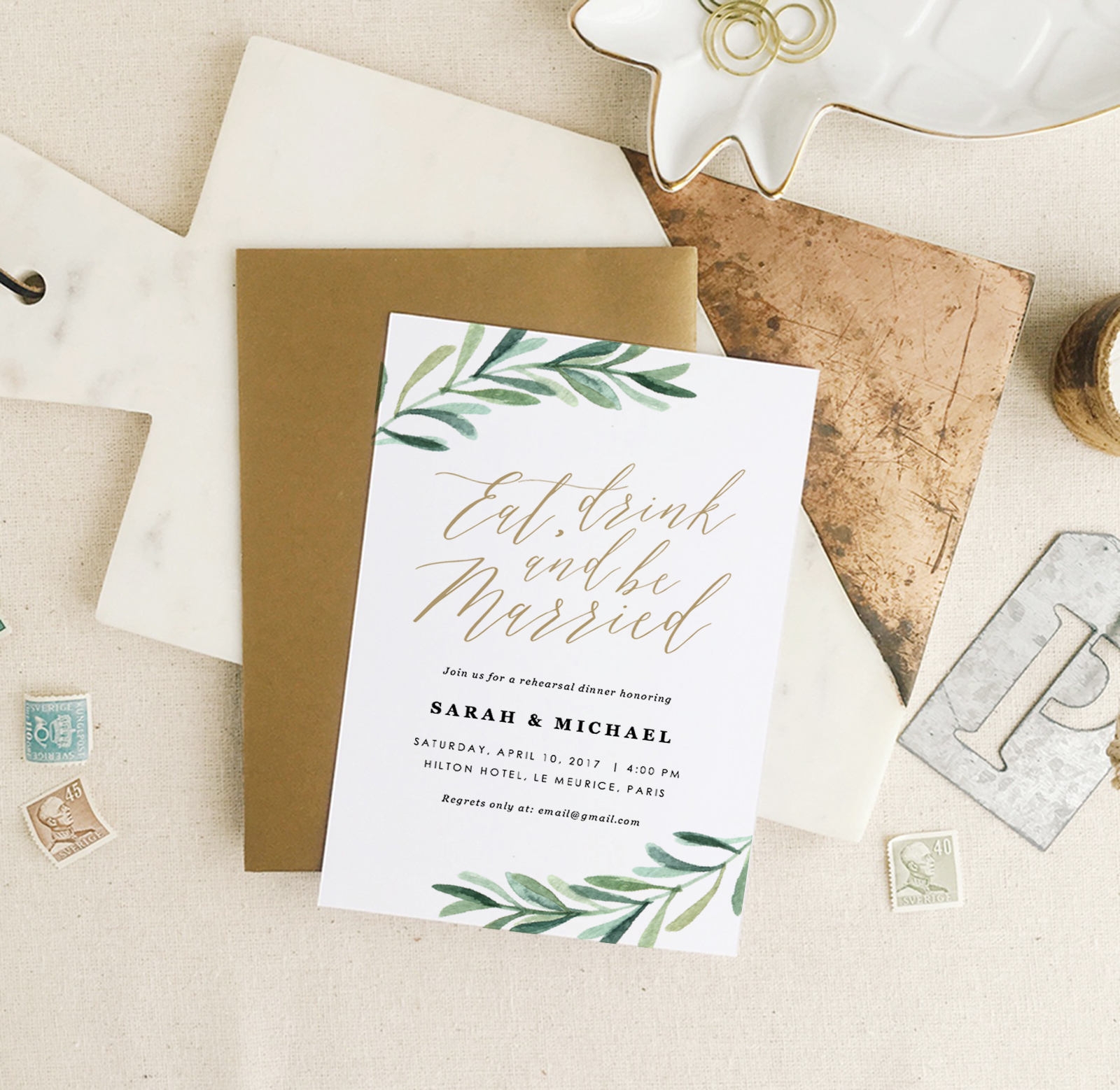 grooms dinner invitations templates