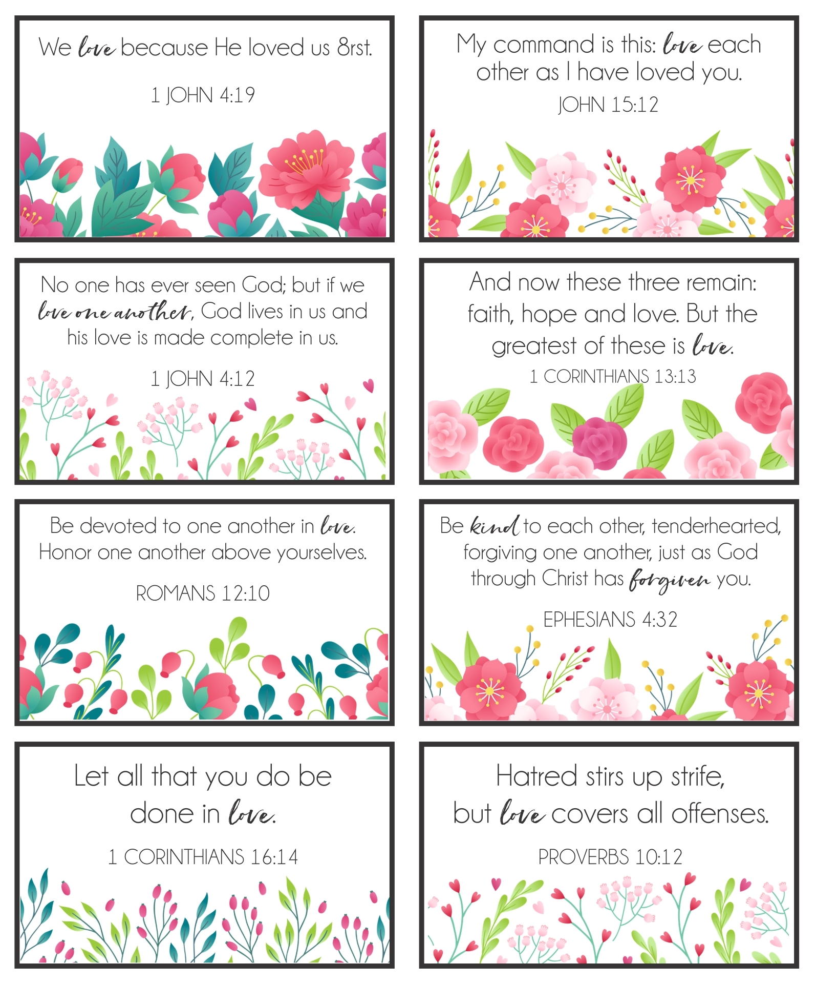 Religious Valentines Day Cards