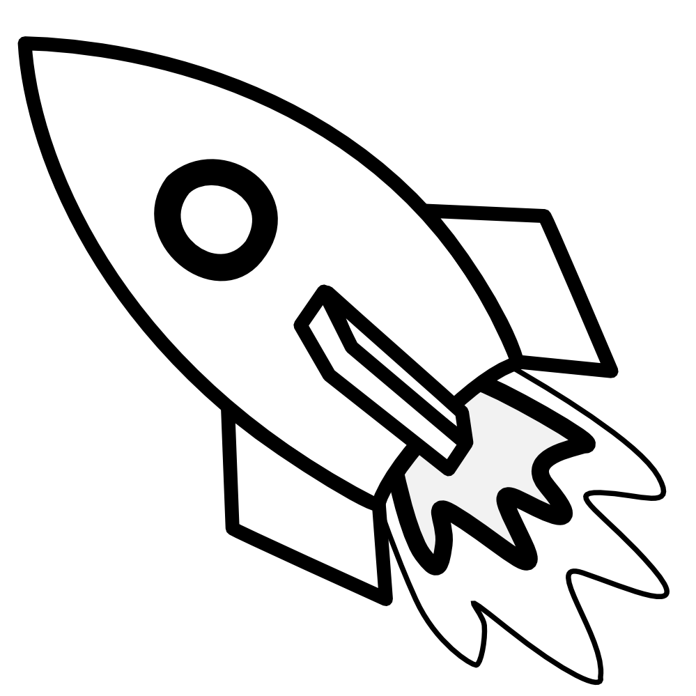 Rocket Ship Coloring Page ClipArt Best