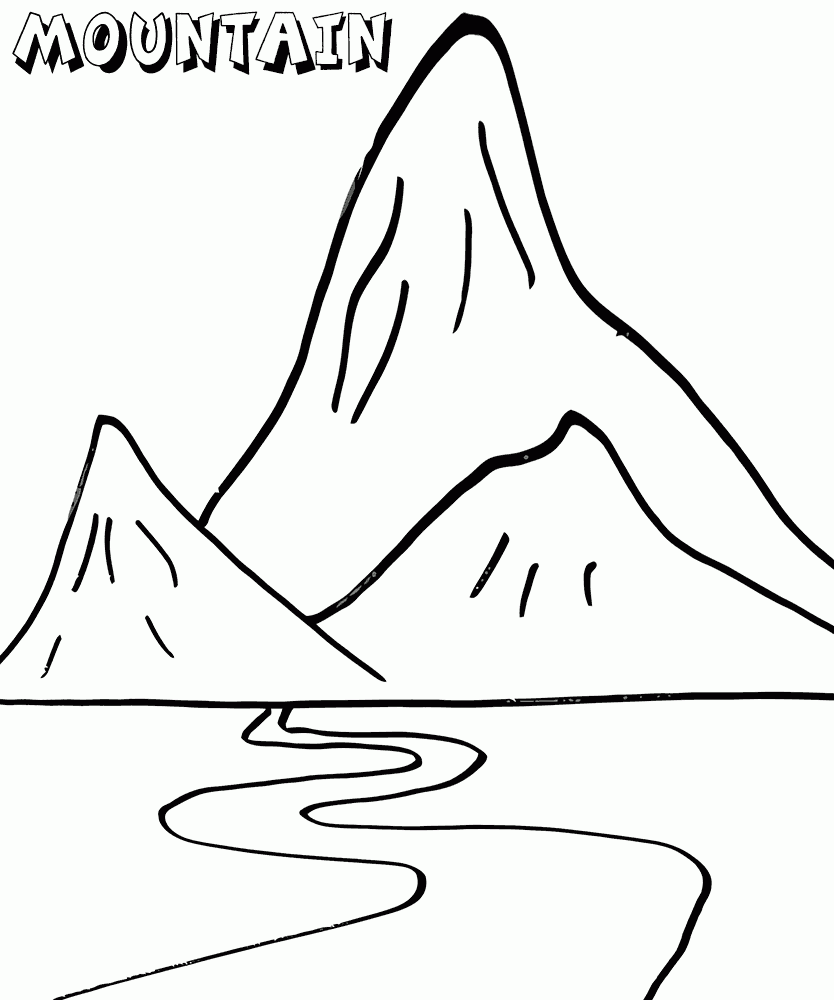 Rocky Mountain Coloring Page Free Printable Coloring Pages For Kids