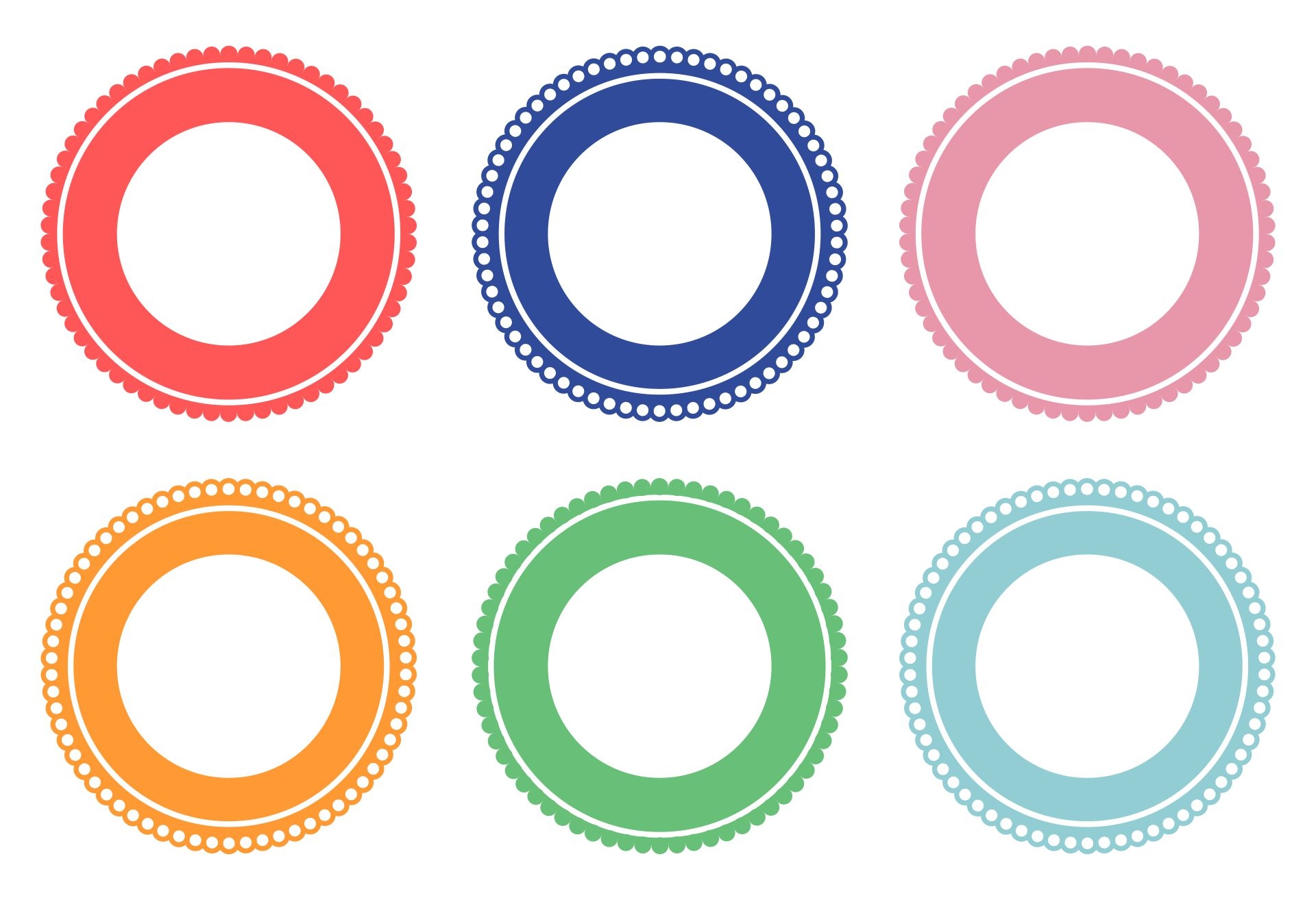 printable picture round