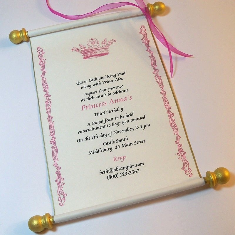 royal invitation template