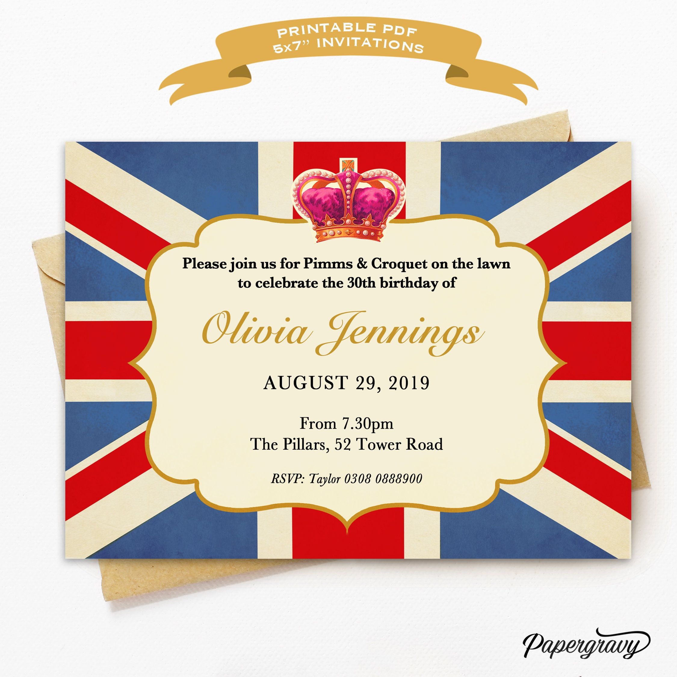 Royal Invitation Template