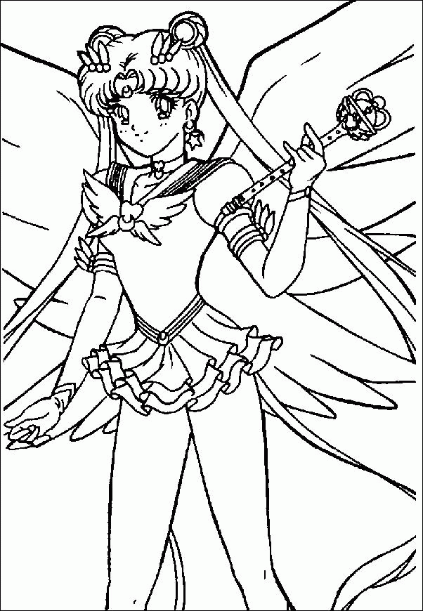 Sailor Moon Coloring Pages Coloring Home