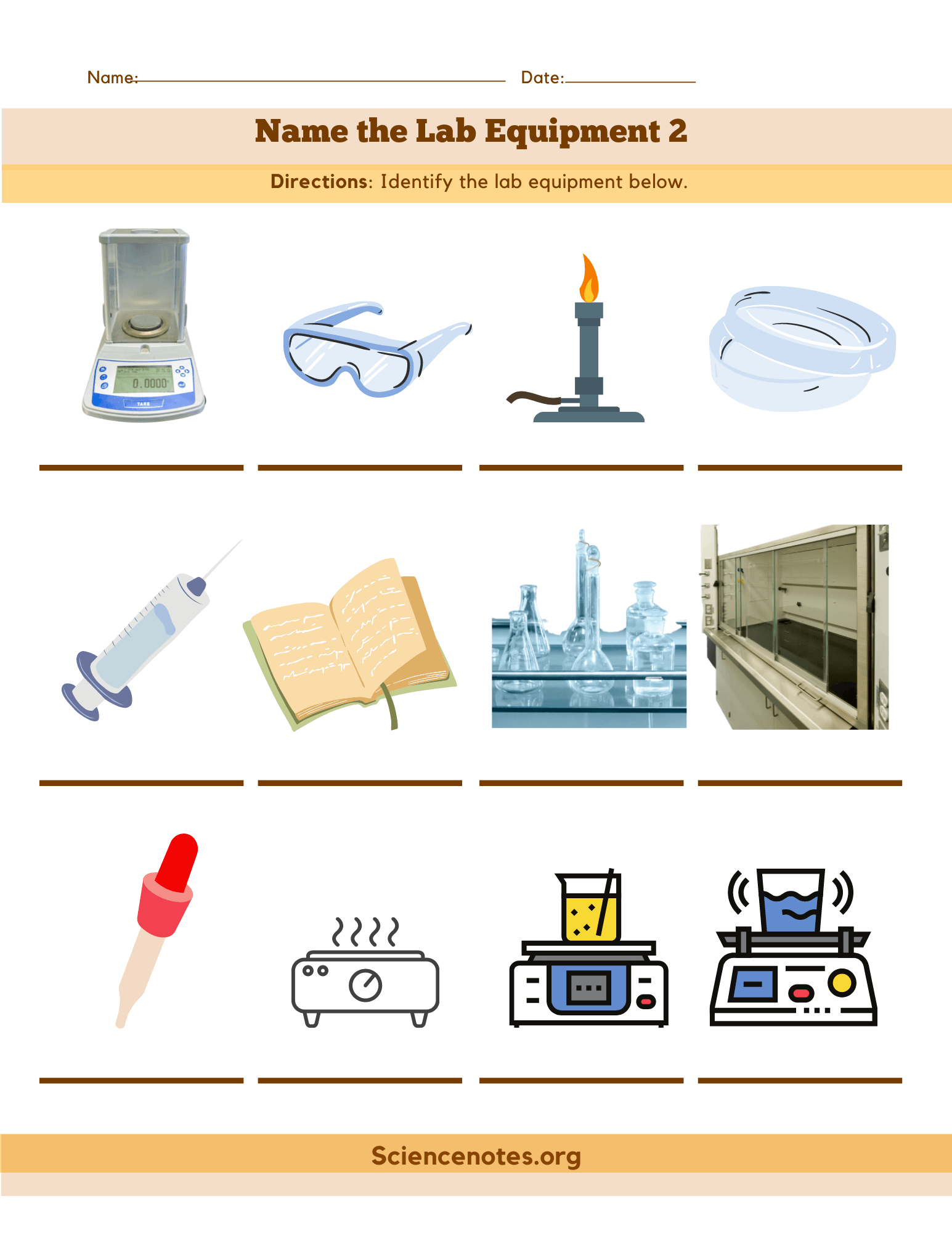 Science Laboratory Worksheets Worksheets Library