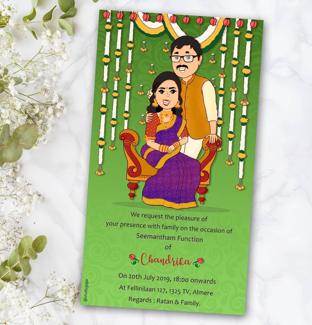 Seemantham Invitation Template Printable Word Searches