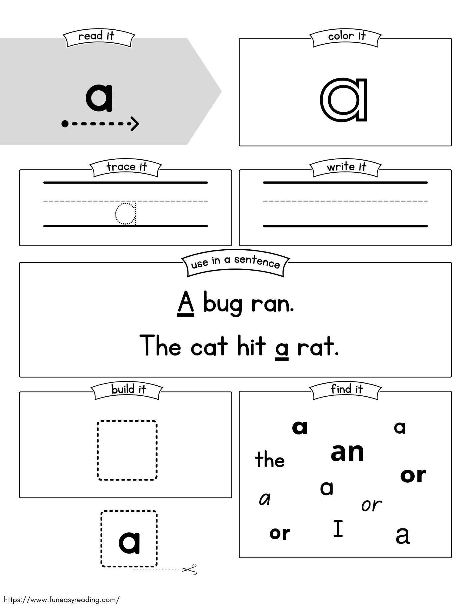 sight words worksheet