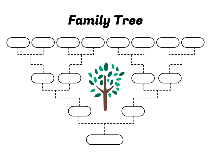 free printable family tree template