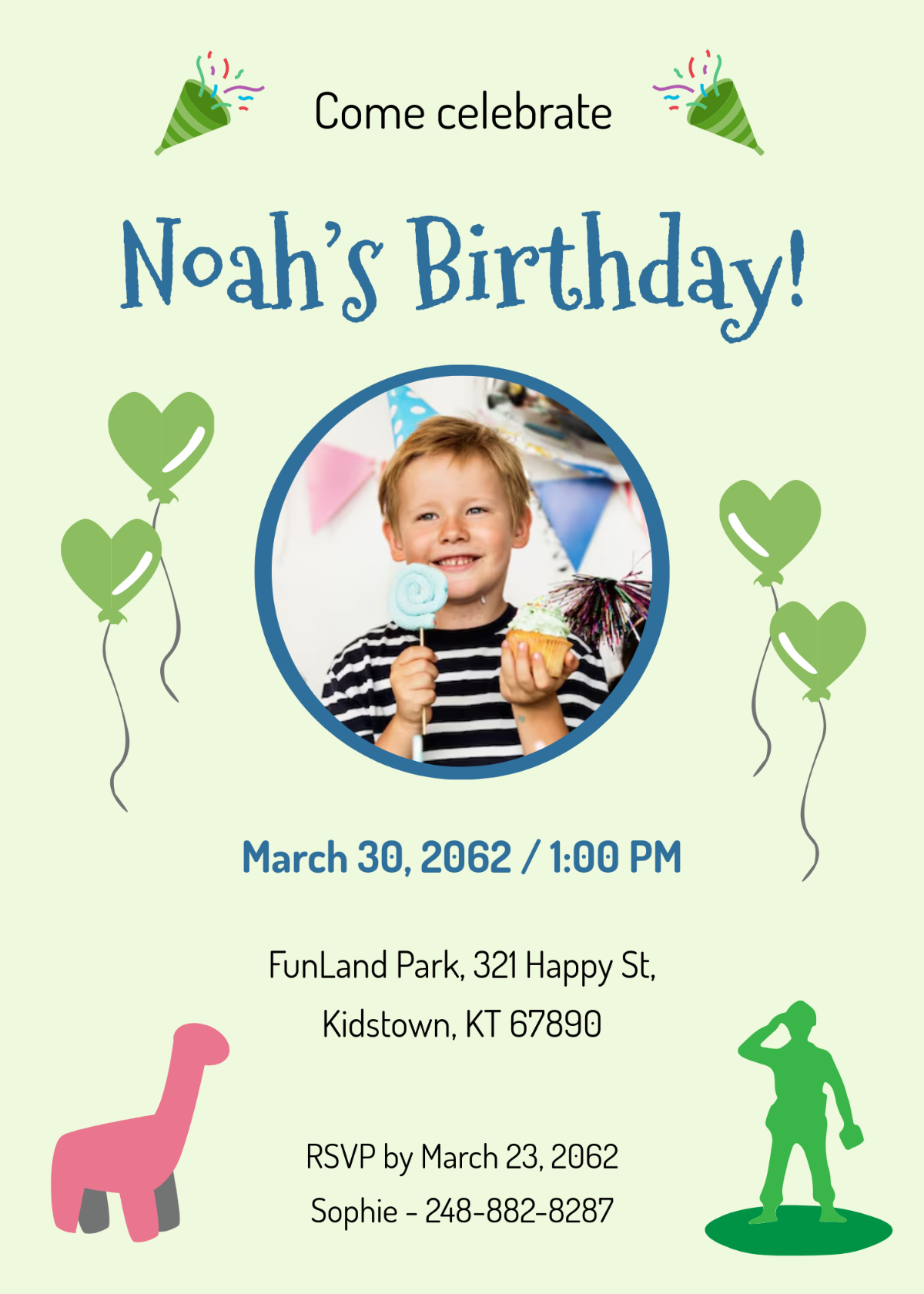 birthday invitation template