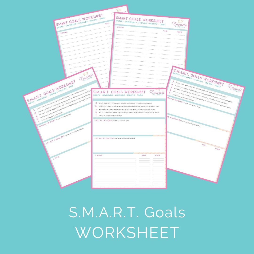 Smart Goals Worksheet