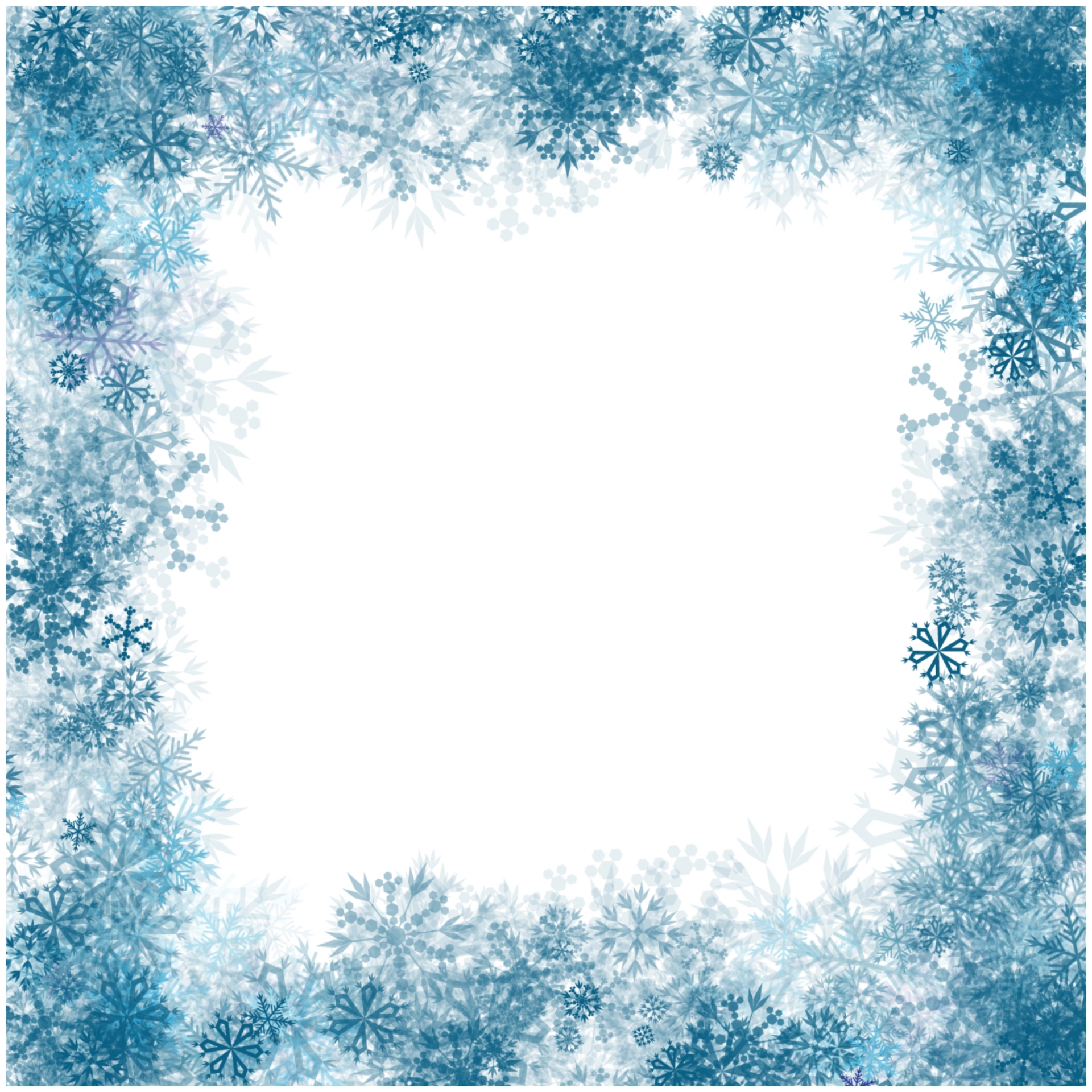Snowflake Borders 10 Free PDF Printables Printablee