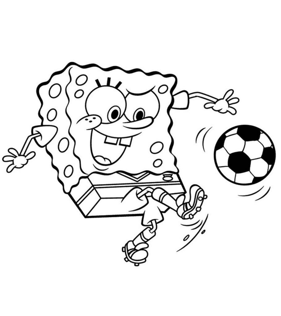 Soccer Coloring Page