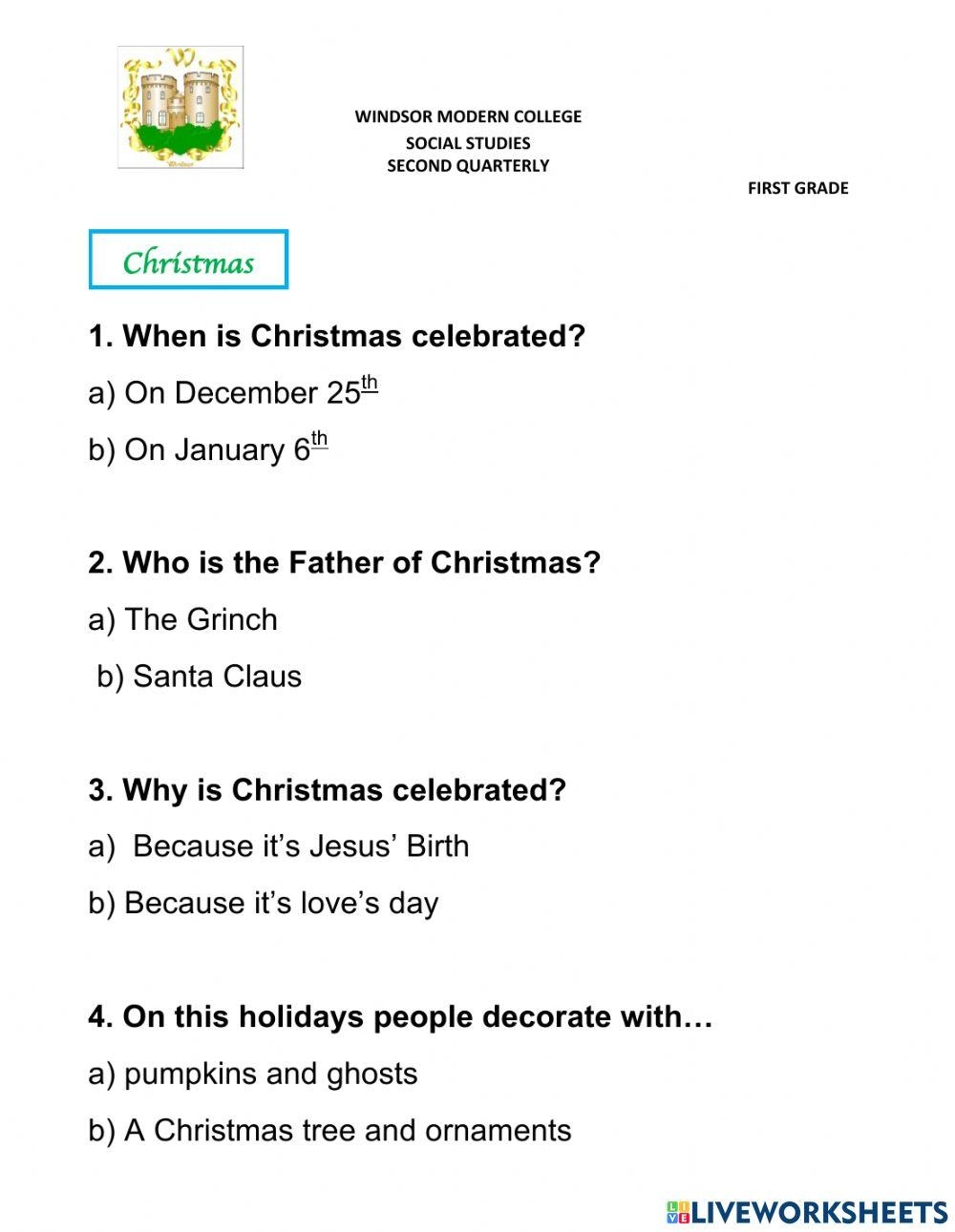 Social Studies 1st Grade Worksheet Live Worksheets Worksheets Library