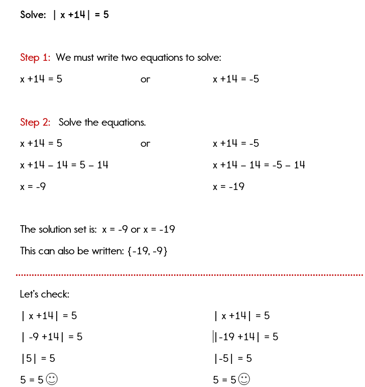 solving absolute value equations worksheet