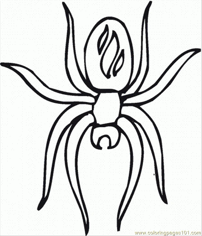 Spider Coloring Pages Printable Coloring Home