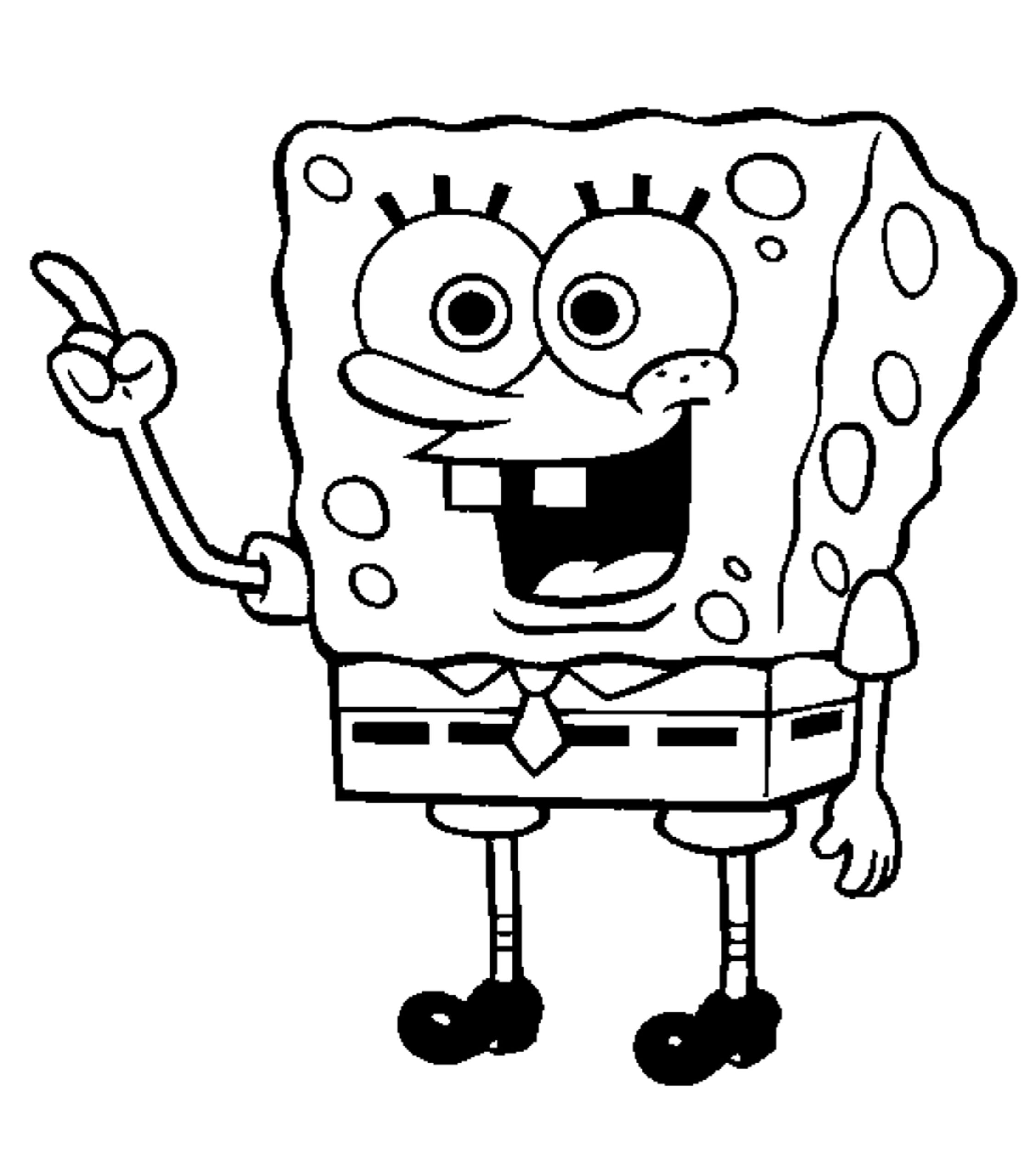 Sponge Bob Color Pages