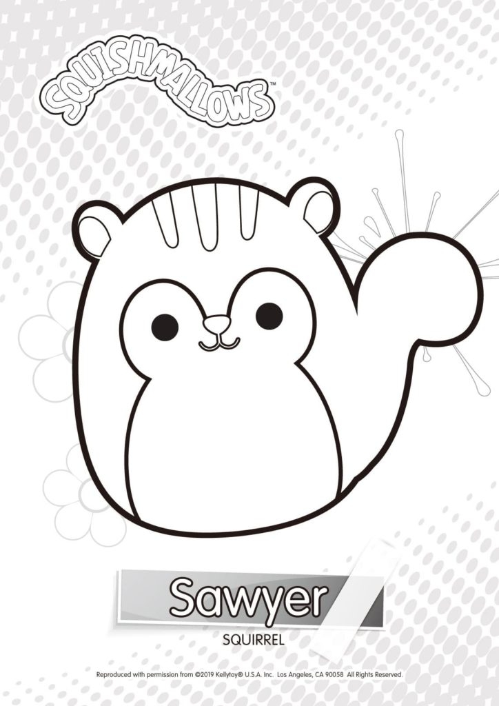 Squishmallows Coloring Page Coloring Page Coloring Home