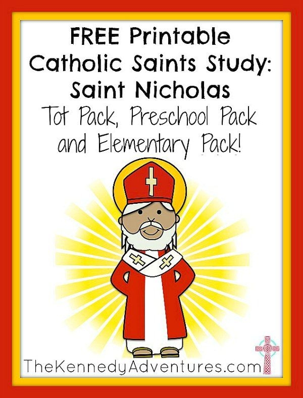 free printable st. nicholas prayer card