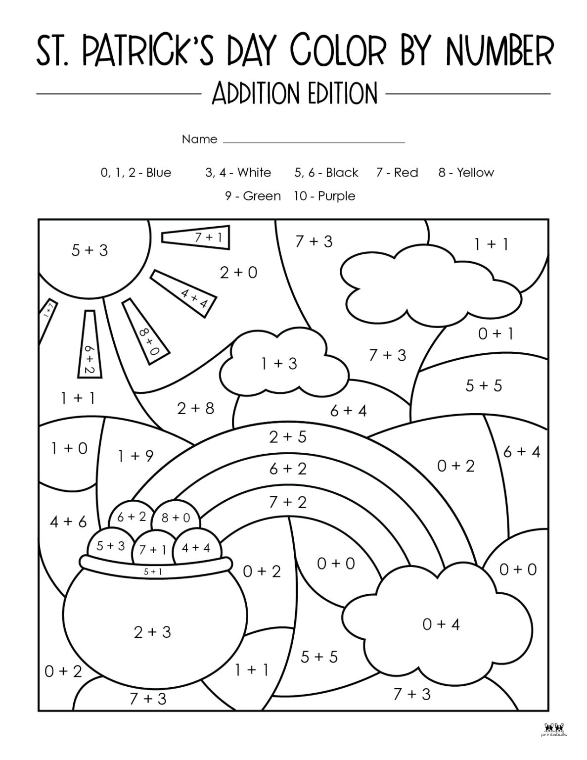 free st patricks day coloring pages