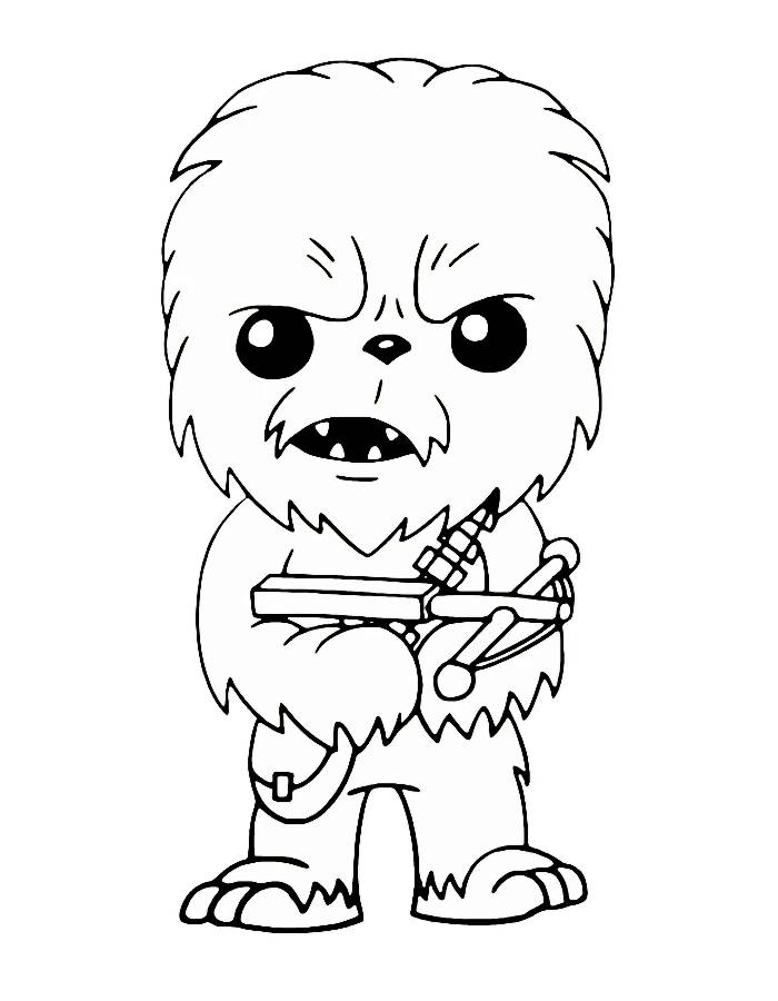 Star Wars Coloring Pages Free Printable PDF