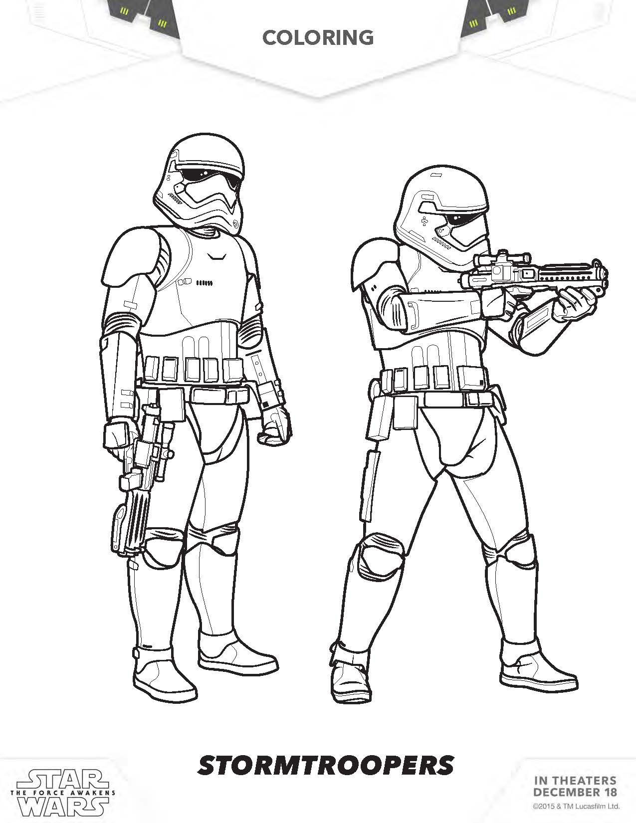 Star Wars Stormtrooper Coloring Pages Printable Coloring Home