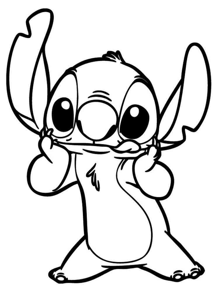 Stitch Coloring Pages