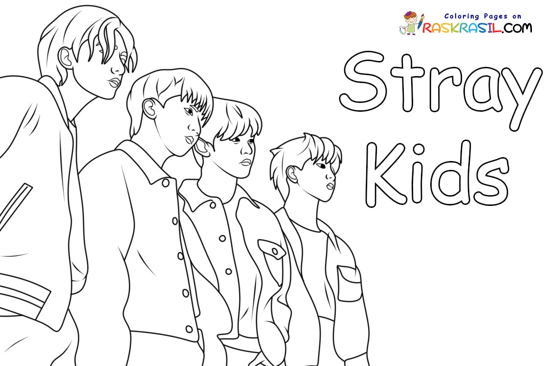 Stray Kids Coloring