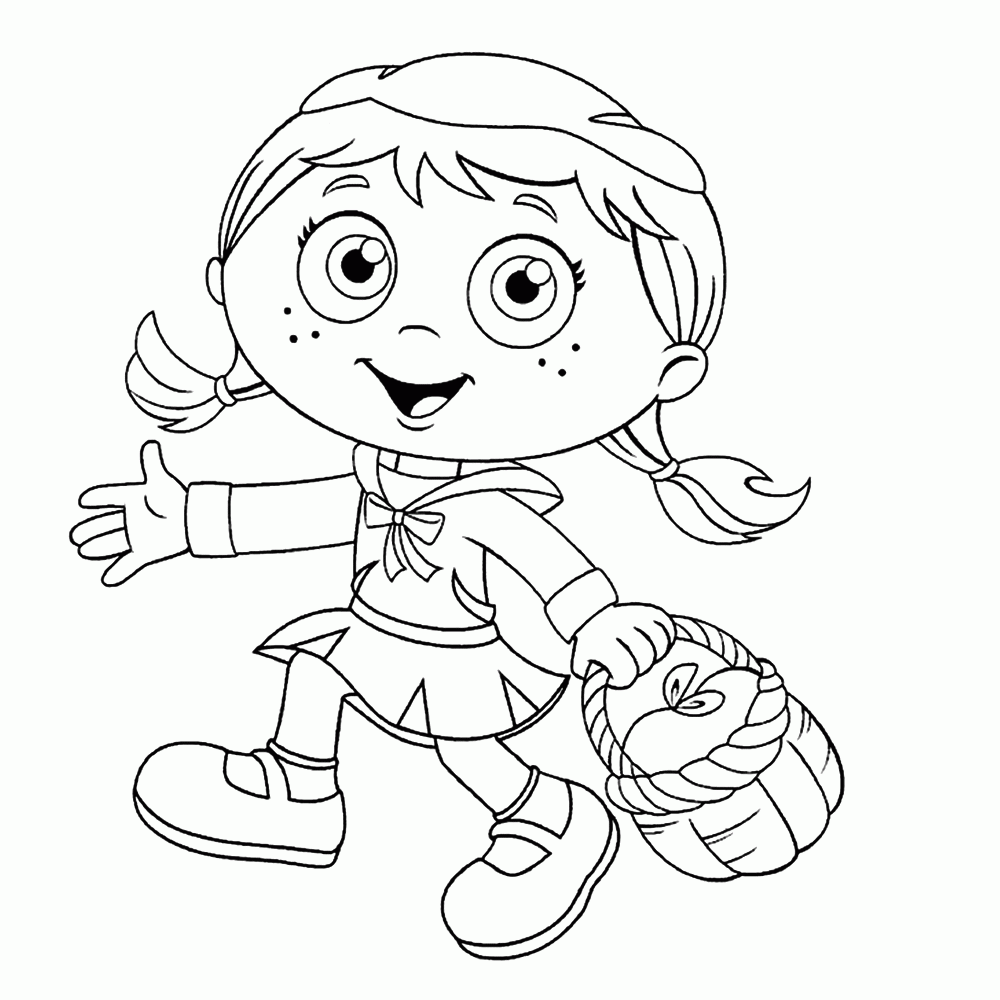 Super Coloring Pages