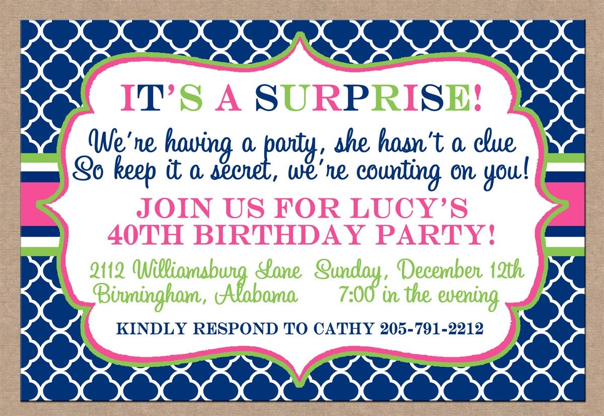 free birthday party invitations templates
