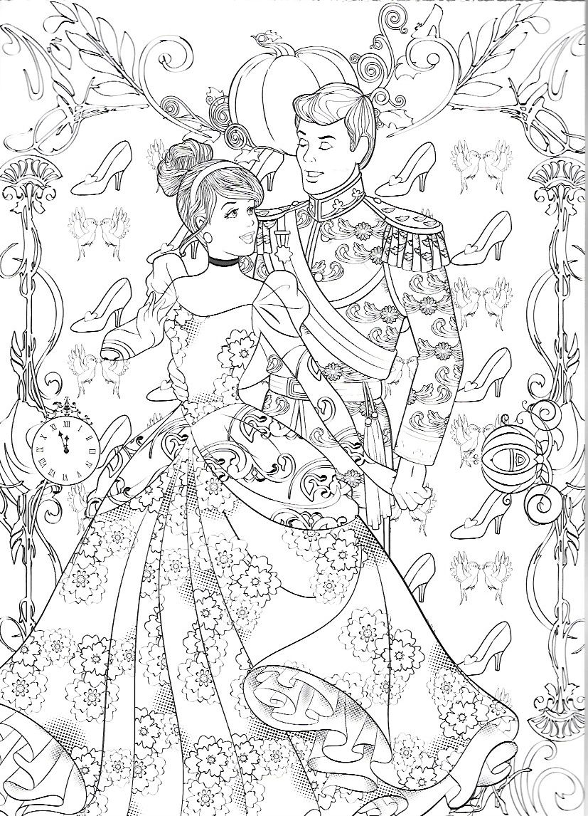 Adult Disney Coloring Pages